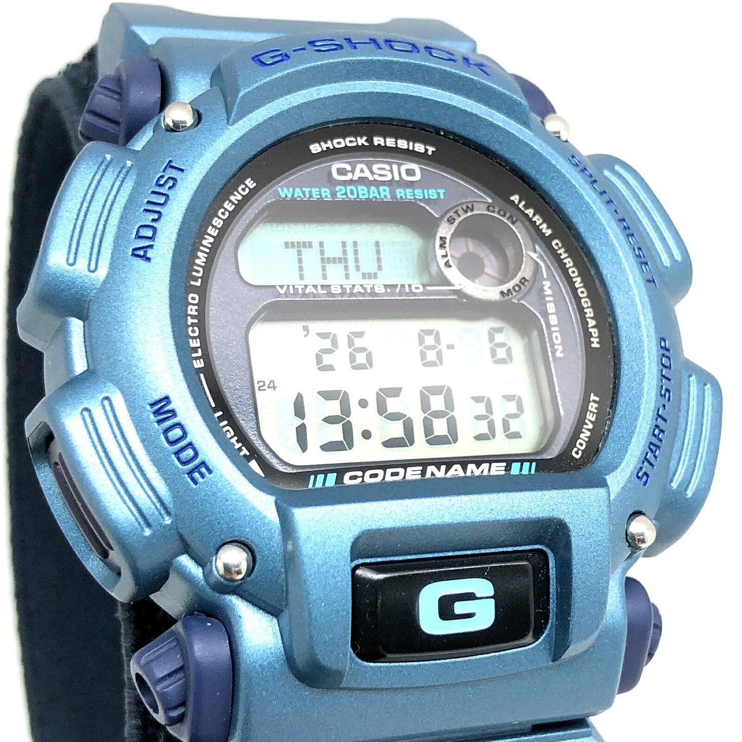 G-SHOCK DW-8800MM-2T Camo Metallic Blue Watch Size ONE SIZE
