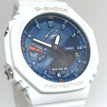 G-SHOCK Ryo Ishikawa 5th Sig. White Blue Watch Size ONE SIZE