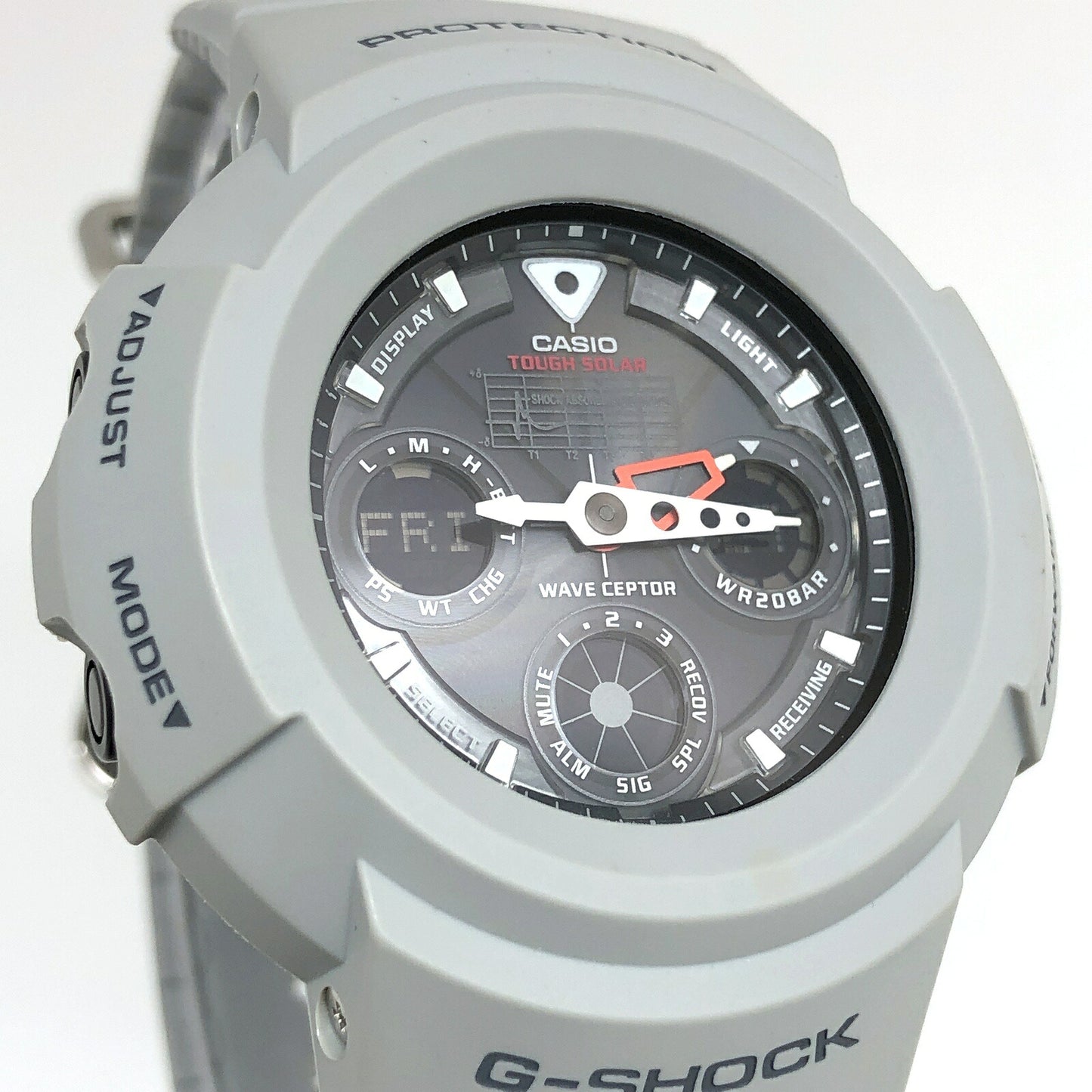 G-SHOCK AWG-500BJ-8A Cool Gray Ana-Digi Watch Size ONE SIZE