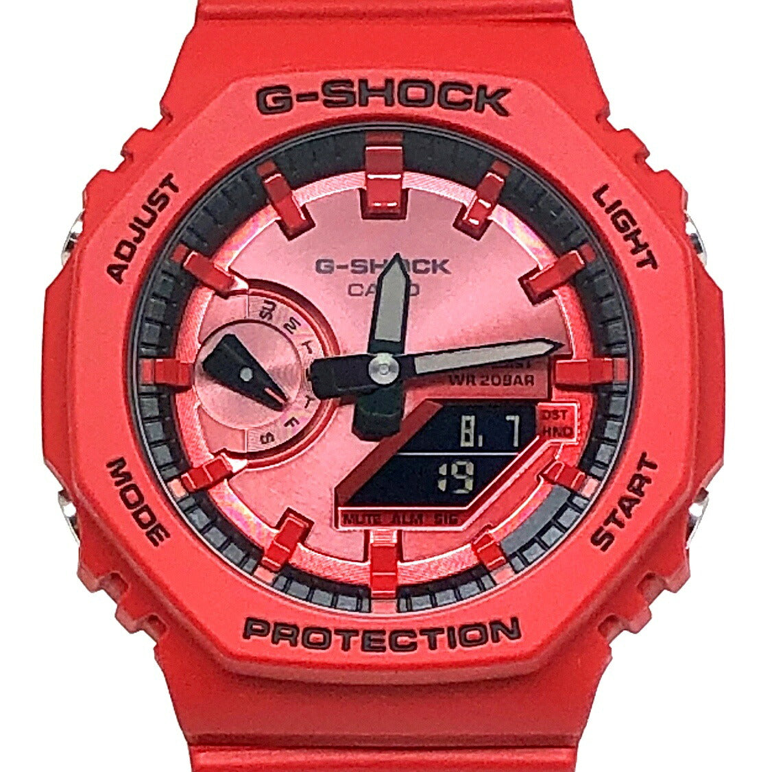 G-SHOCK Iconic Red CasiOak Ana-Digi Watch Size ONE SIZE