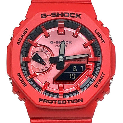 G-SHOCK Iconic Red CasiOak Ana-Digi Watch Size ONE SIZE