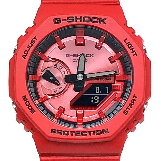 G-SHOCK Iconic Red CasiOak Ana-Digi Watch Size ONE SIZE
