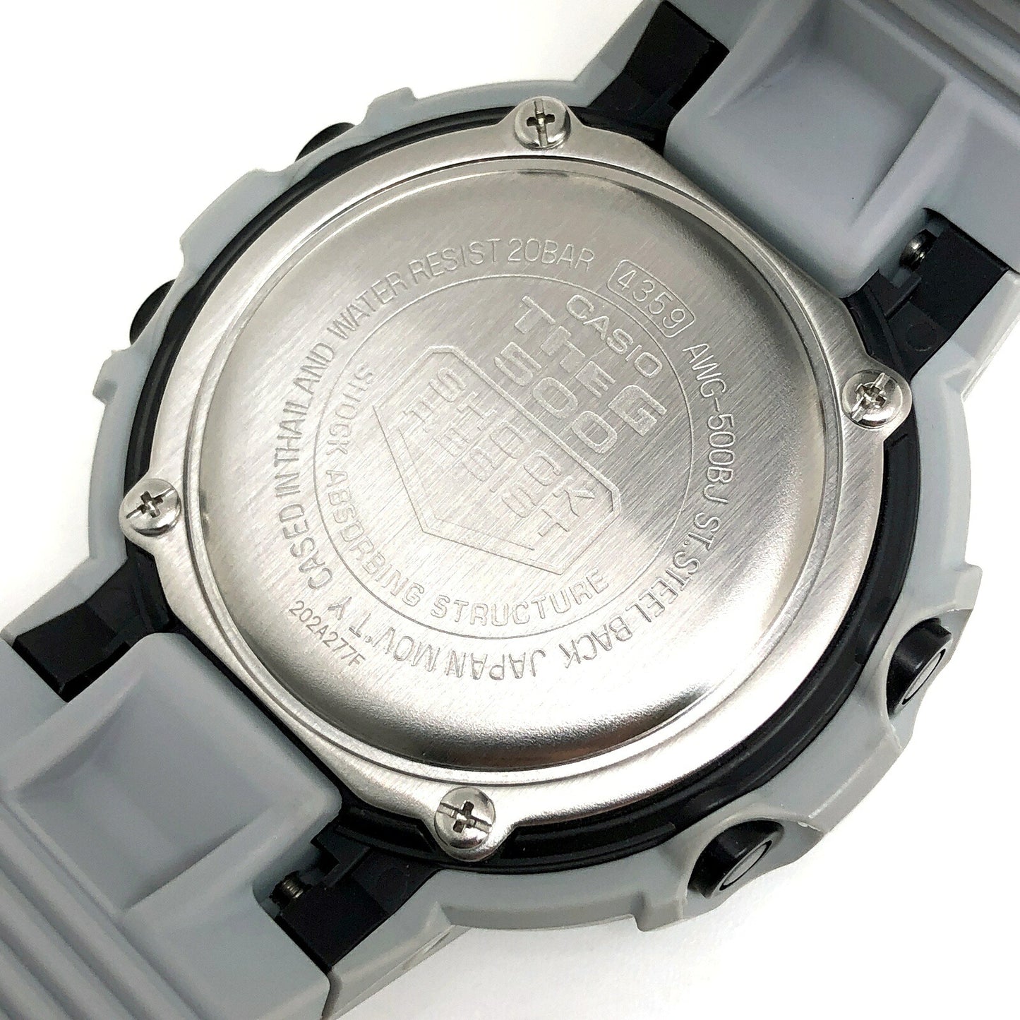 G-SHOCK AWG-500BJ-8A Cool Gray Ana-Digi Watch Size ONE SIZE
