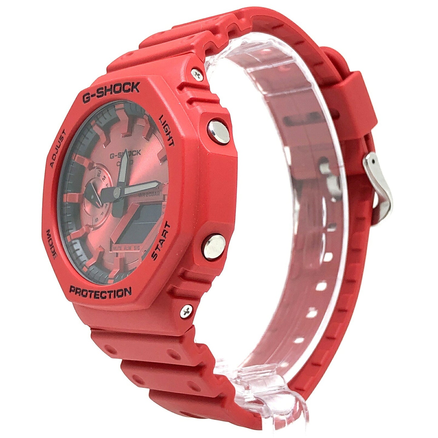 G-SHOCK Iconic Red CasiOak Ana-Digi Watch Size ONE SIZE