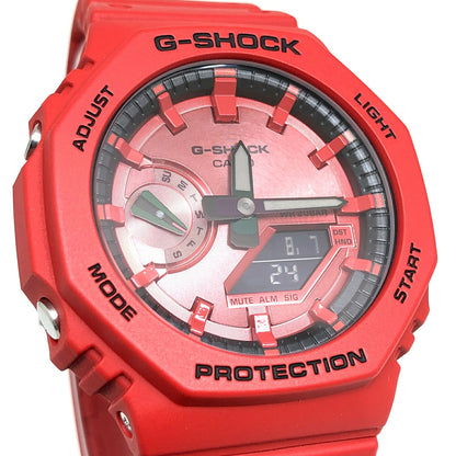G-SHOCK Iconic Red CasiOak Ana-Digi Watch Size ONE SIZE