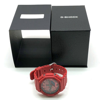 G-SHOCK Iconic Red CasiOak Ana-Digi Watch Size ONE SIZE