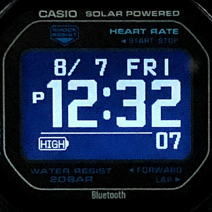 G-SHOCK G-SQUAD Multi-Sport Smartwatch Black Watch Size ONE SIZE