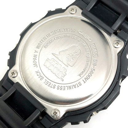 G-SHOCK DW-5600VT Star Wars Darth ONE SIZE Watch Size ONE SIZE
