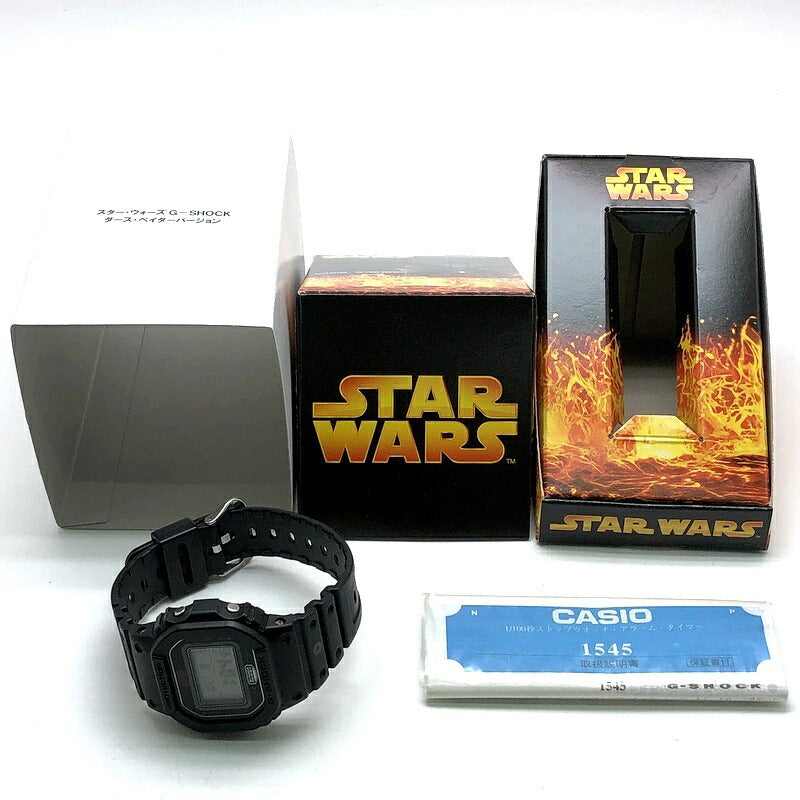 G-SHOCK DW-5600VT Star Wars Darth ONE SIZE Watch Size ONE SIZE
