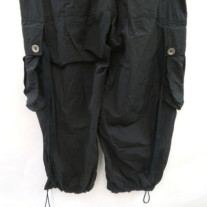 A.F ARTEFACT Nylon Wide Cargo Pants Black Size 2