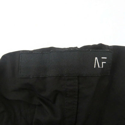 A.F ARTEFACT Nylon Wide Cargo Pants Black Size 2