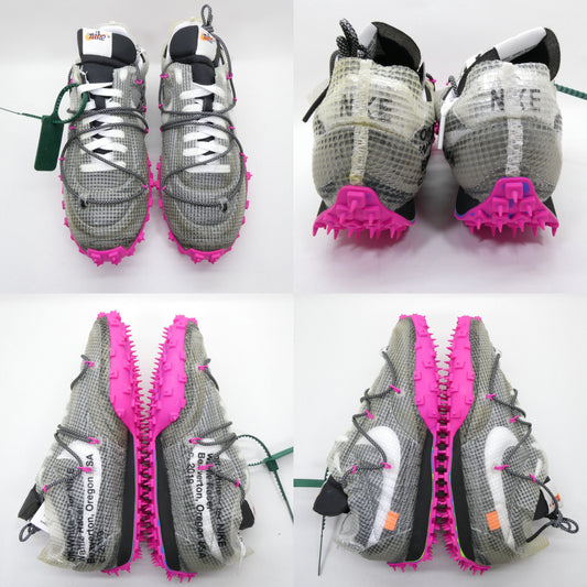 OFF-WHITE x NIKE Waffle Racer OW Vivid Black Sneakers