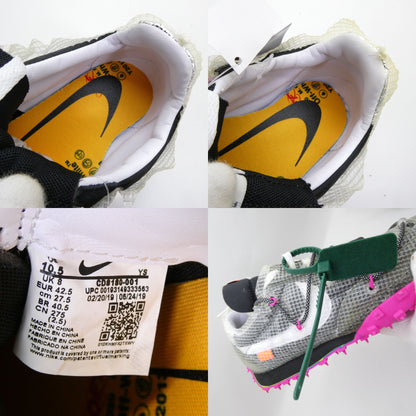 OFF-WHITE x NIKE Waffle Racer OW Vivid Black Sneakers