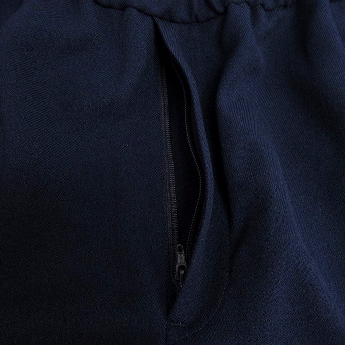 LAD MUSICIAN 22AW Ester Serge Wide Pants Navy Size 44