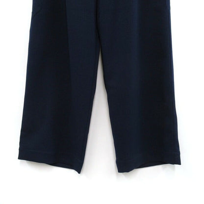LAD MUSICIAN 22AW Ester Serge Wide Pants Navy Size 44