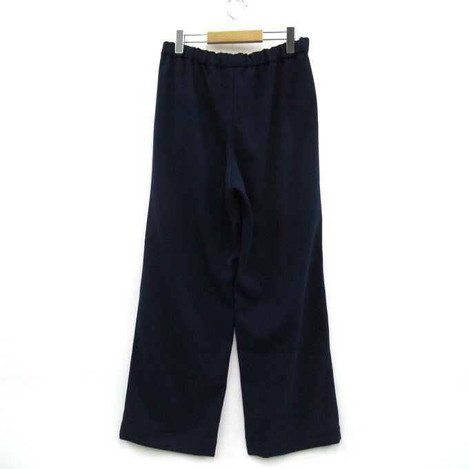LAD MUSICIAN 22AW Ester Serge Wide Pants Navy Size 44