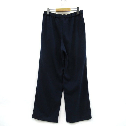 LAD MUSICIAN 22AW Ester Serge Wide Pants Navy Size 44