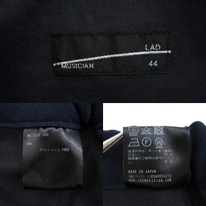 LAD MUSICIAN 22AW Ester Serge Wide Pants Navy Size 44