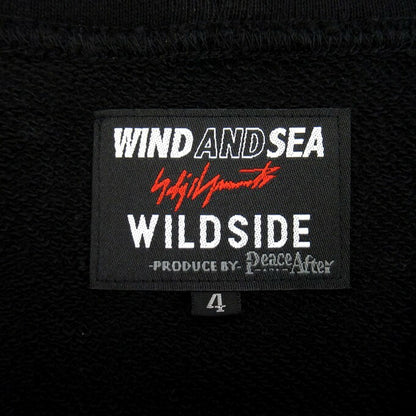 WILDSIDE YOHJI YAMAMOTO x WIND AND SEA Hoodie Black Size 4
