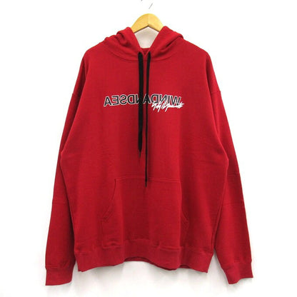 WILDSIDE YOHJI YAMAMOTO x WIND AND SEA Hoodie Red Size 5