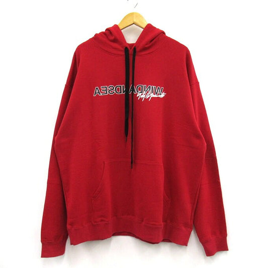 WILDSIDE YOHJI YAMAMOTO x WIND AND SEA Hoodie Red Size 5