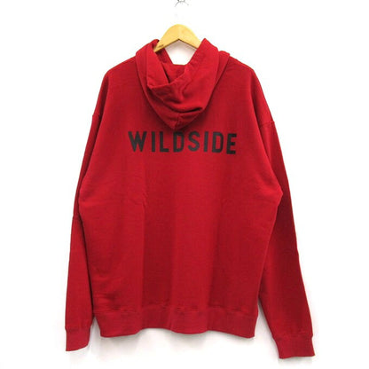 WILDSIDE YOHJI YAMAMOTO x WIND AND SEA Hoodie Red Size 5