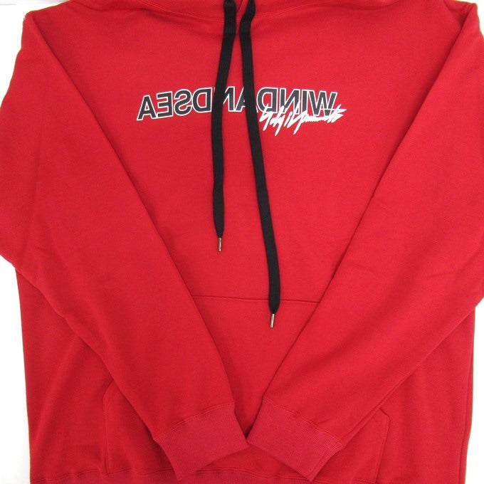WILDSIDE YOHJI YAMAMOTO x WIND AND SEA Hoodie Red Size 5