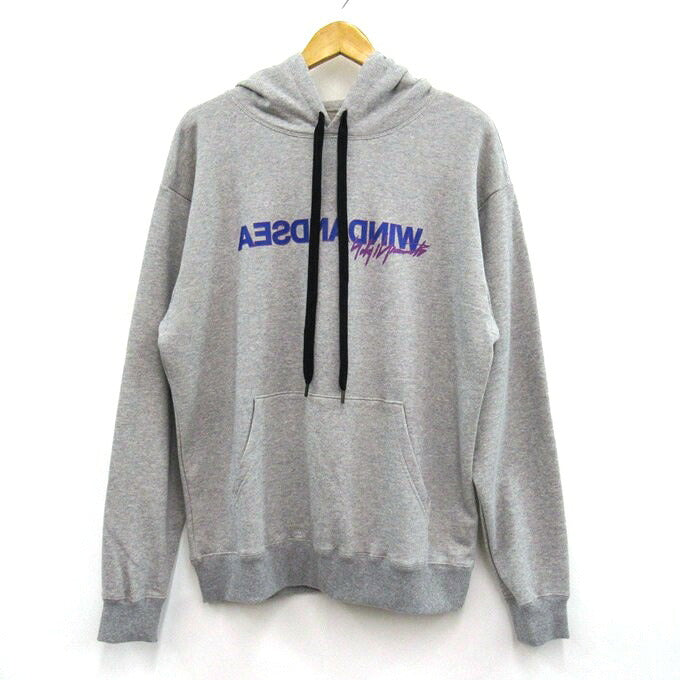WILDSIDE YOHJI YAMAMOTO x WIND AND SEA Hoodie Gray Size 2
