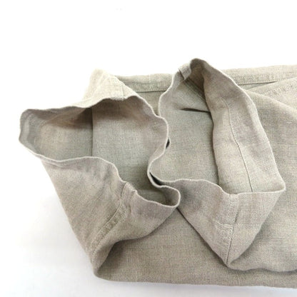 ETS.MATERIAUX Linen Trousers Beige Size 2