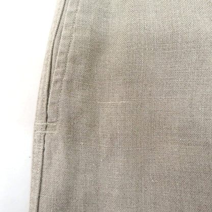 ETS.MATERIAUX Linen Trousers Beige Size 2
