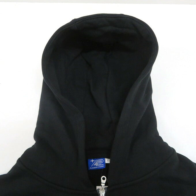PLZ Make It Ruins Elemental Zip Up Hoodie Black Size XL