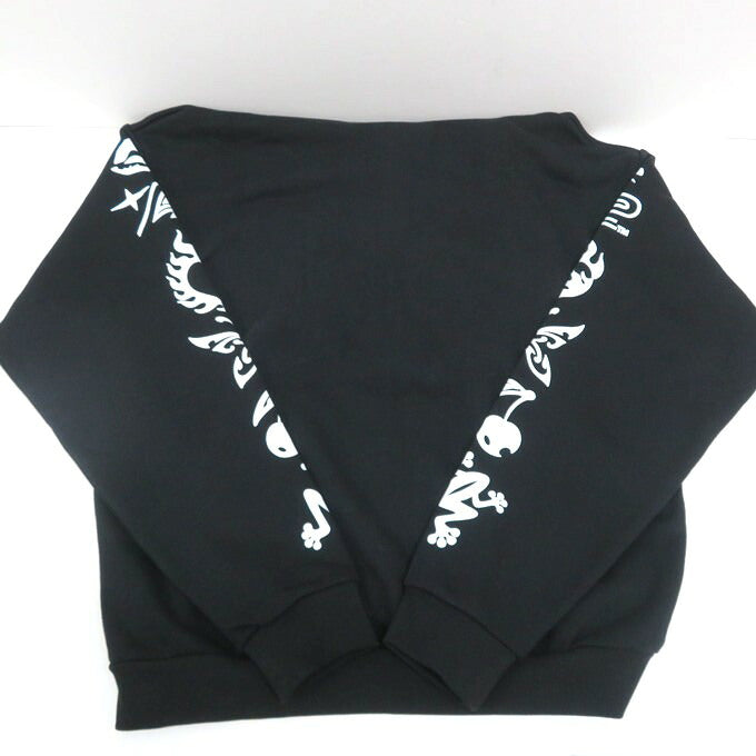 PLZ Make It Ruins Elemental Zip Up Hoodie Black Size XL