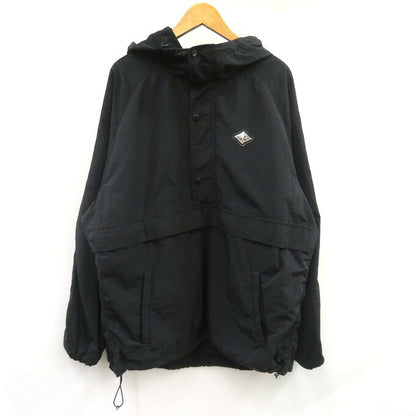 BUDSPOOL Pullover Anorak Jacket Black Size L