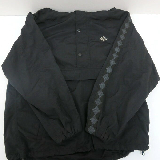 BUDSPOOL Pullover Anorak Jacket Black Size L