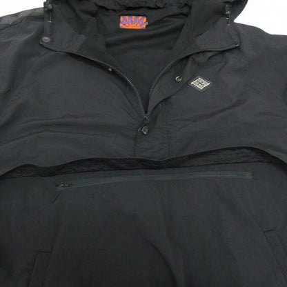 BUDSPOOL Pullover Anorak Jacket Black Size L