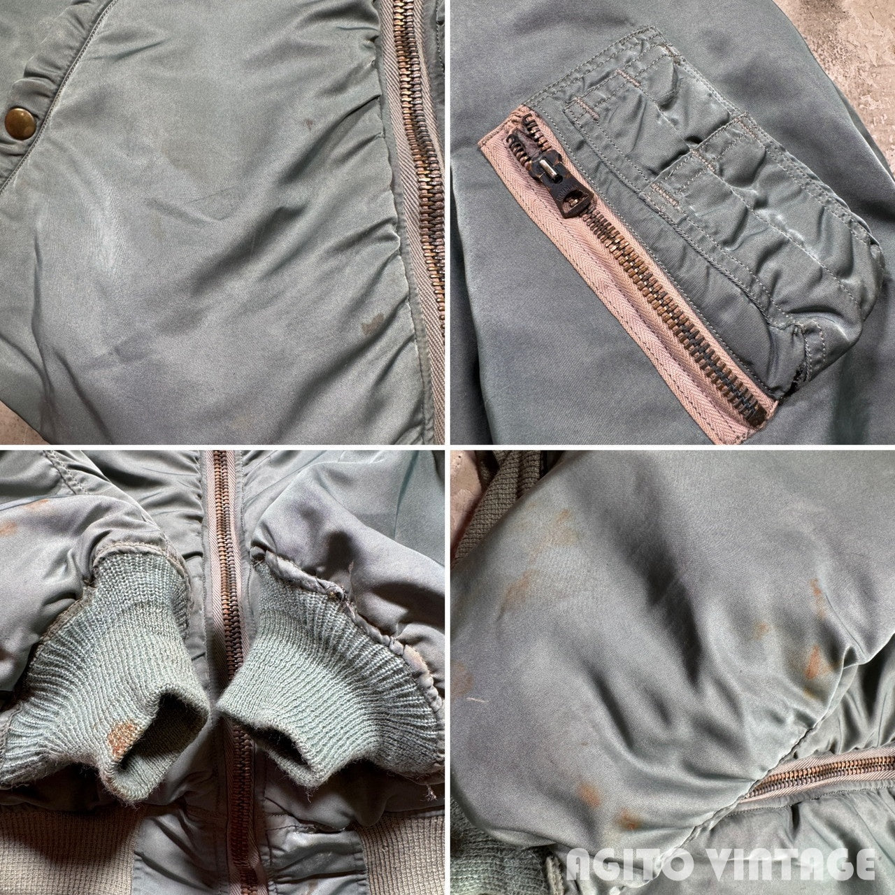U.S.AIR FORCE 50s MA-1 Bomber Jacket Size L