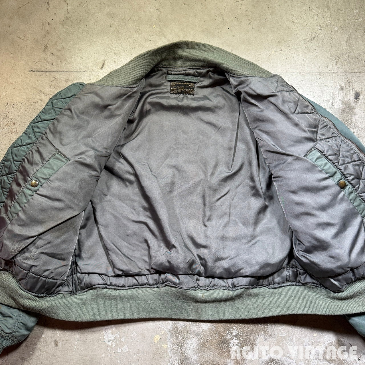 U.S.AIR FORCE 50s MA-1 Bomber Jacket Size L