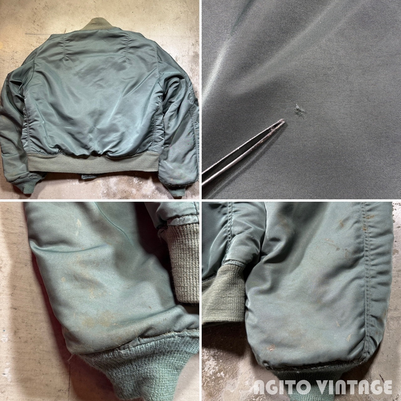 U.S.AIR FORCE 50s MA-1 Bomber Jacket Size L