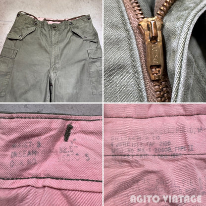U.S.ARMY 50s M-1951 Type II Exposed Button Field Pants