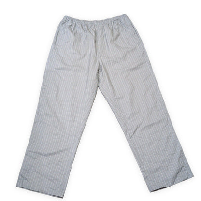 STUSSY Gray Wrinkled Stripe Beach Pants Size XL