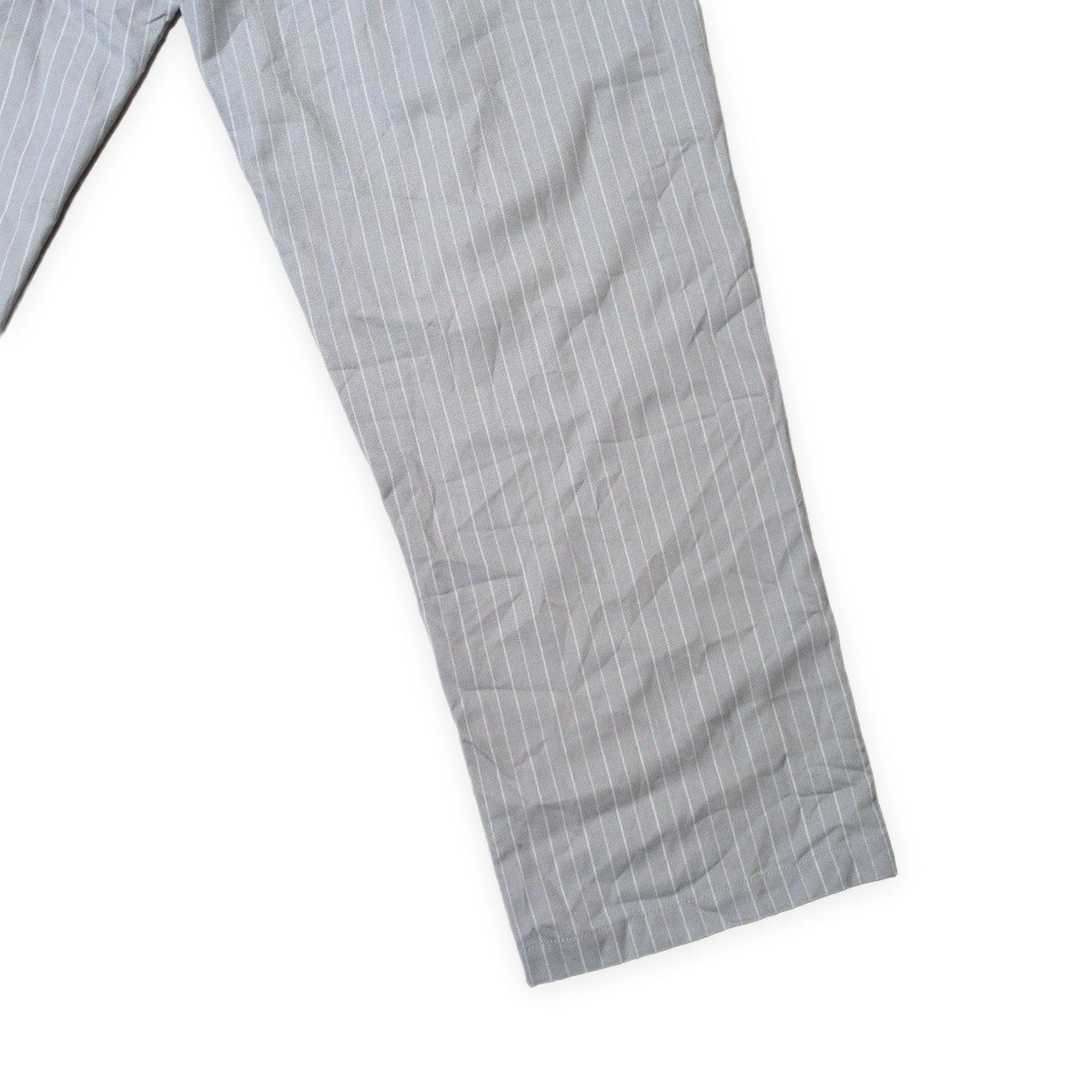 STUSSY Gray Wrinkled Stripe Beach Pants Size XL