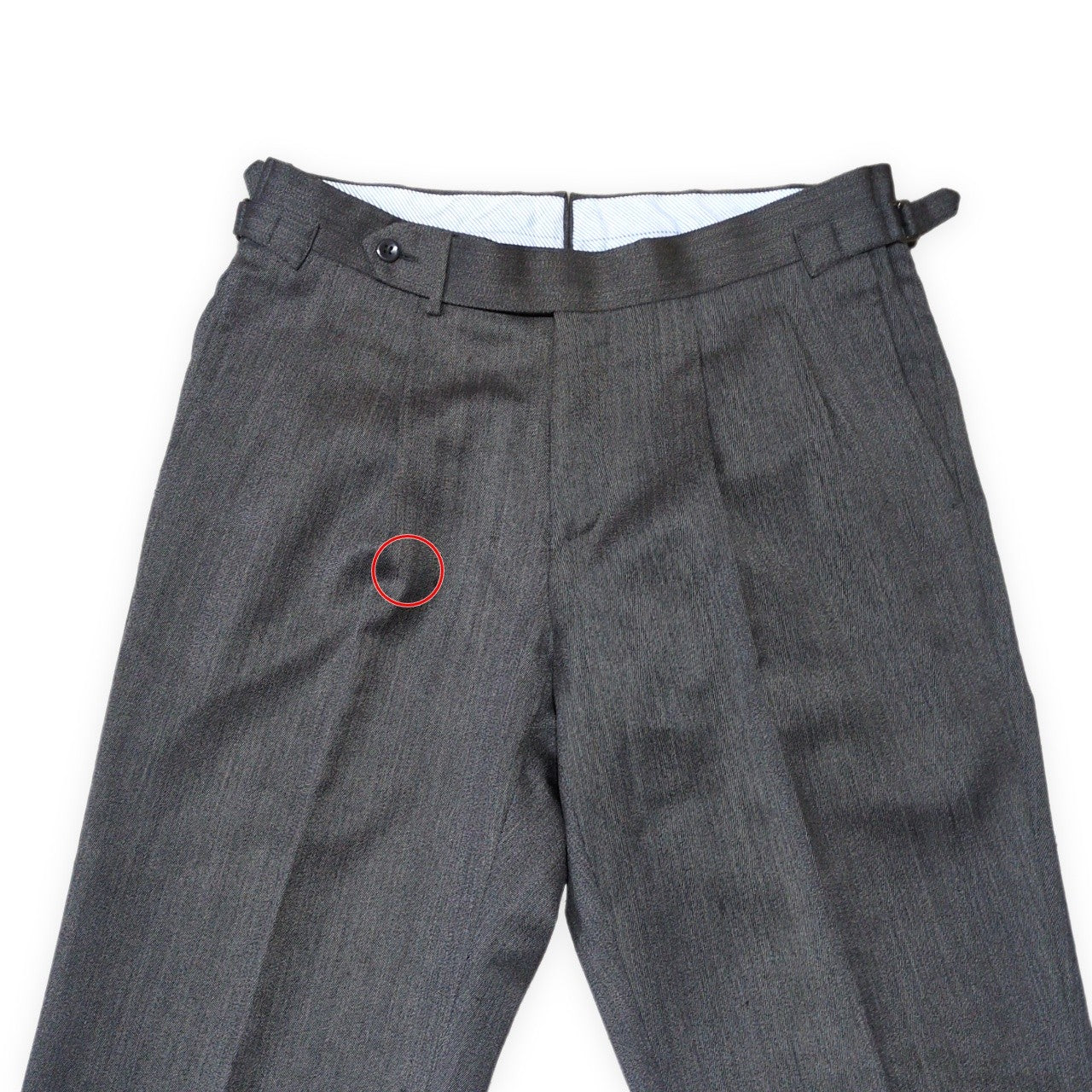 RING JACKET Gray Side Adjuster Jacket Size 48