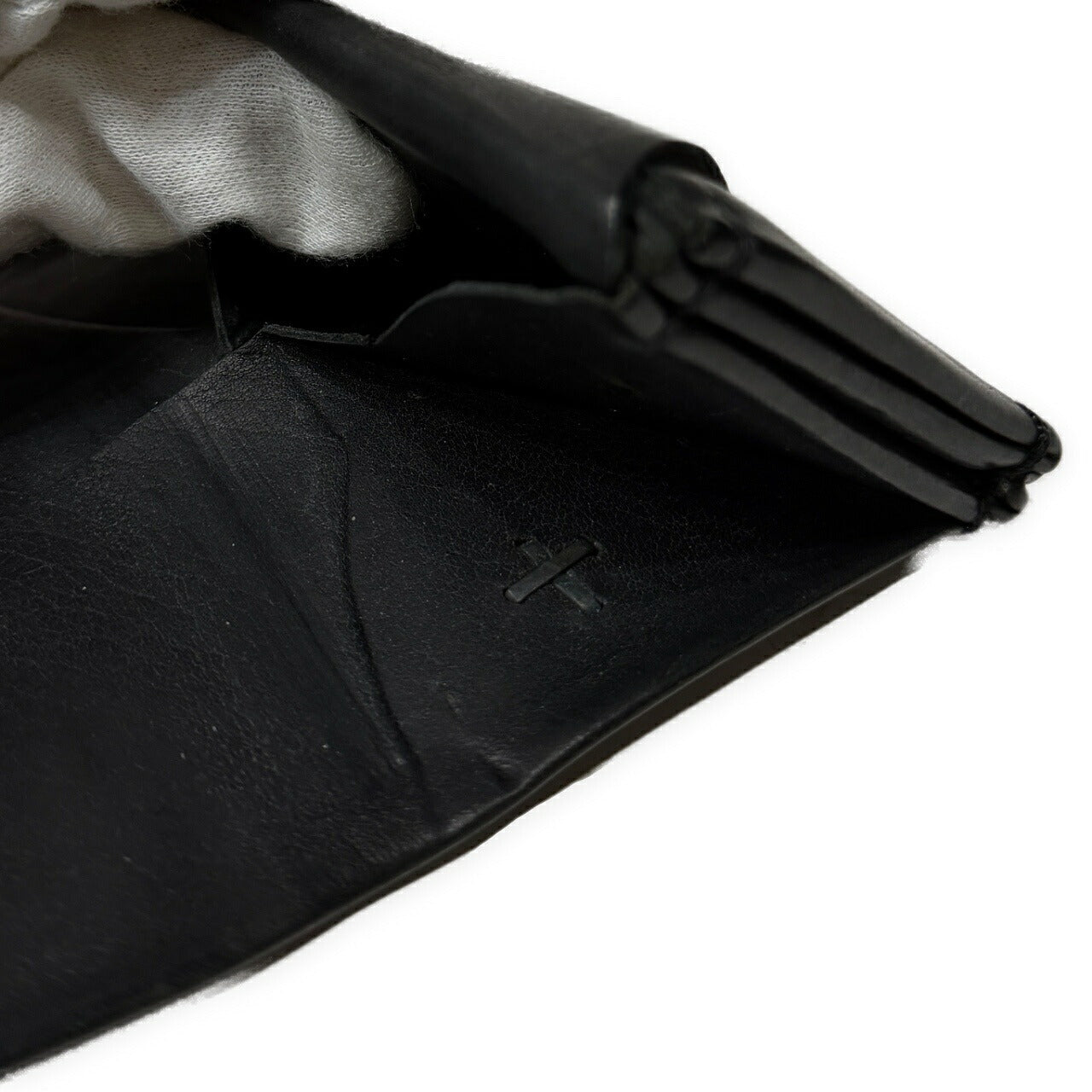 V.A m.a+ W7 Vacchetta Leather Bi-fold Wallet Size W7
