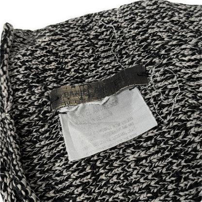 DANIEL ANDRESEN Cotton Knit Beanie Gray Size ONE SIZE