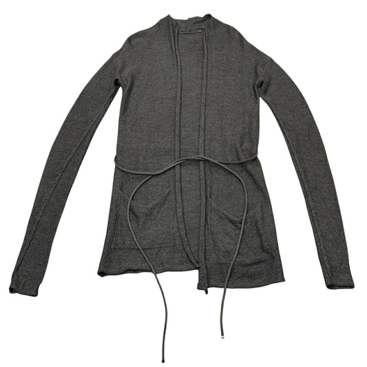 DANIEL ANDRESEN 12AW Gray Virgin Wool Silk Knit Coat Size 44