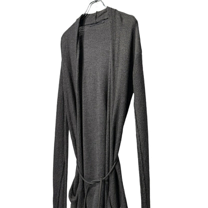 DANIEL ANDRESEN 12AW Gray Virgin Wool Silk Knit Coat Size 44