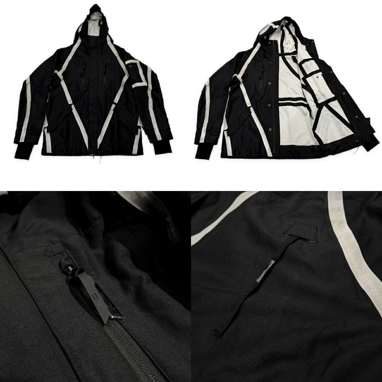11 by Boris Bidjan Saberi Black Mountain Parka Size M
