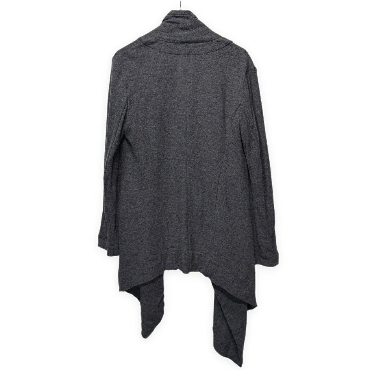 ITO Gray Wool Drape Knit Jacket Size 46
