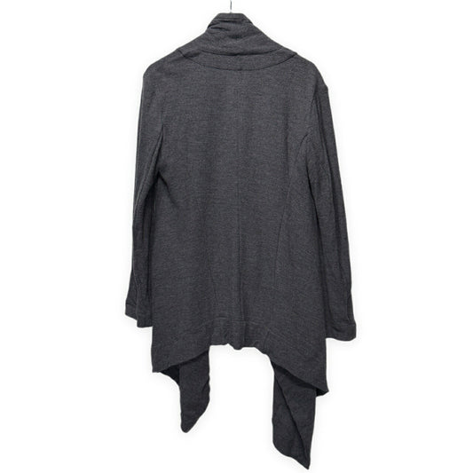 ITO Gray Wool Drape Knit Jacket Size 46