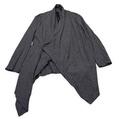 ITO Gray Wool Drape Knit Jacket Size 46